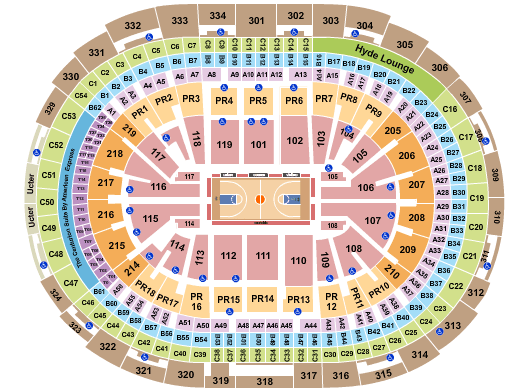 Crypto.com Arena Sacramento Kings Seating Chart